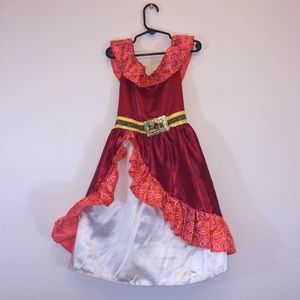 Princess Elena of Avalor Disney dressup dress 4-6
